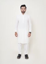 White Shalwar Kameez - Image 16