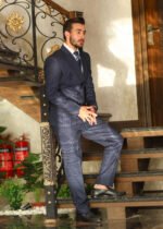 Blue Double Breasted Suit - Image 11