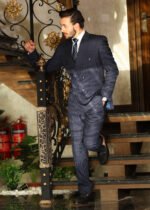 Blue Double Breasted Suit - Image 12