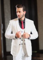 White 3-Piece Suit - Image 4