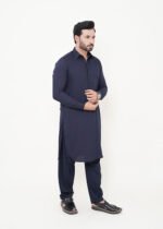 Navy Blue Shalwar Kameez (Collar) - Image 10