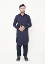 Navy Blue Shalwar Kameez (Collar) - Image 12