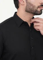 Black Shalwar Kameez (Collar) - Image 4