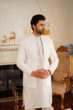 Off-White Open Front Prince Coat - Image 9