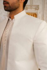 Off-White Open Front Prince Coat - Image 5