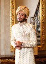 Off-White Sherwani - Image 4