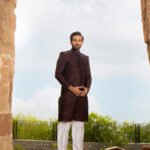 Sherwani Maroon