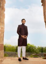 Sherwani Maroon