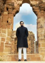 Black FF01 Sherwani