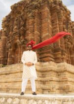 Sherwani White G00 - Image 7