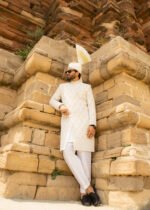 Sherwani White Border 05 - Image 7