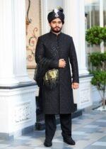 Black Sherwani