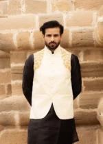 Dual-tone Designer Waistcoat - Image 2