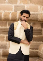 Dual-tone Designer Waistcoat - Image 4