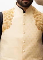 Dual-tone Designer Waistcoat - Image 5