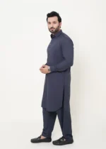 Grey Shalwar Kameez (Collar) - Image 9