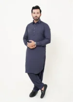 Grey Shalwar Kameez (Collar) - Image 10