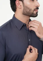 Grey Shalwar Kameez (Collar) - Image 12